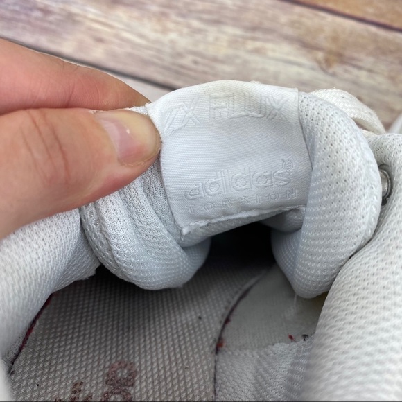 Adidas ZX flux sneakers white 10 - Picture 8 of 8